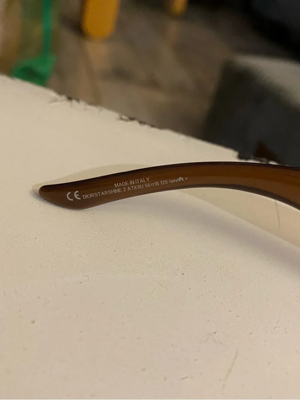 Dior Brown Sunglasses with Brown Lenses - Picture 7 of 8